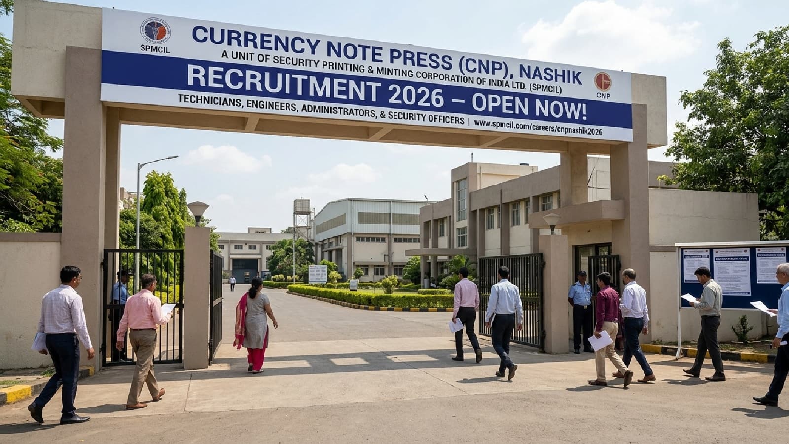 CNP Nashik SPMCIL Recruitment 2026: सुपरवाइजर से लेकर टेक्नीशियन के पदों पर बंपर भर्ती, 18 हजार से एक लाख रुपये तक होगी सैलरी