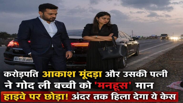 MP Viral News: करोड़पति आकाश मूंदड़ा और उसकी पत्नी ने गोद ली बच्ची को 'मनहूस' मान हाइवे पर छोड़ा! अंदर तक हिला देगा ये केस