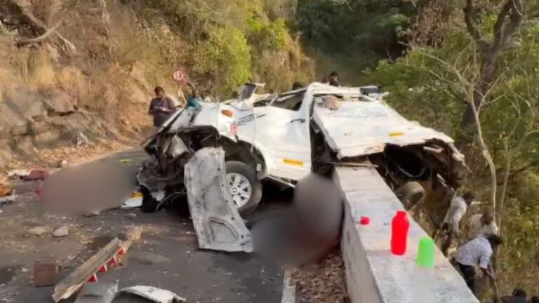 Tamil Nadu Road Accident: कोयंबटूर में भीषण हादसा, 13 लोगों से भरी टूरिस्ट वैन खाई में गिरी, 9 लोगों की दर्दनाक मौत