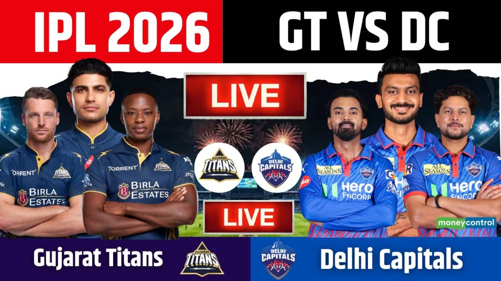 DC vs GT IPL 2026 Match Live Score: दिल्ली-गुजरात मुकाबले में बारिश बनेगी विलेन? जानें अभी कैसा है दिल्ली का मौसम