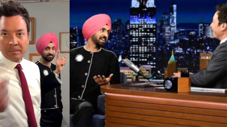 Diljit Dosanjh: जिम्मी फॉलन के शो में दिलजीत दोसांझ की धमाकेदार वापसी, होस्ट को सिखाए भांगड़ा स्टेप्स
