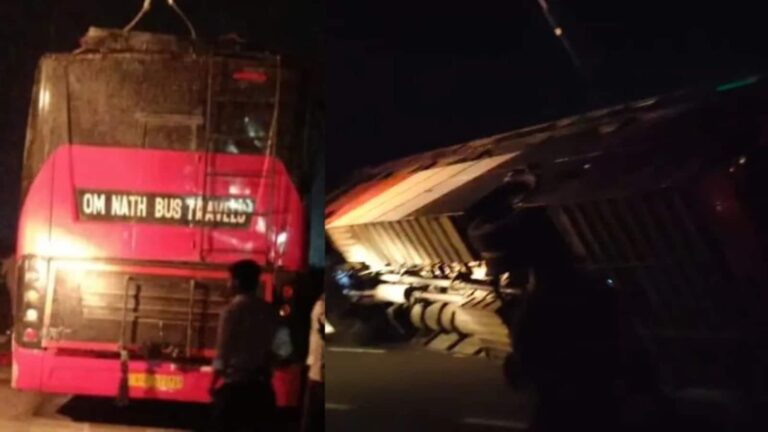 Barabanki Bus Accident: पूर्वांचल एक्सप्रेसवे पर तेज रफ्तार डबल डेकर बस पलटी, 12 से अधिक लोग घायल
