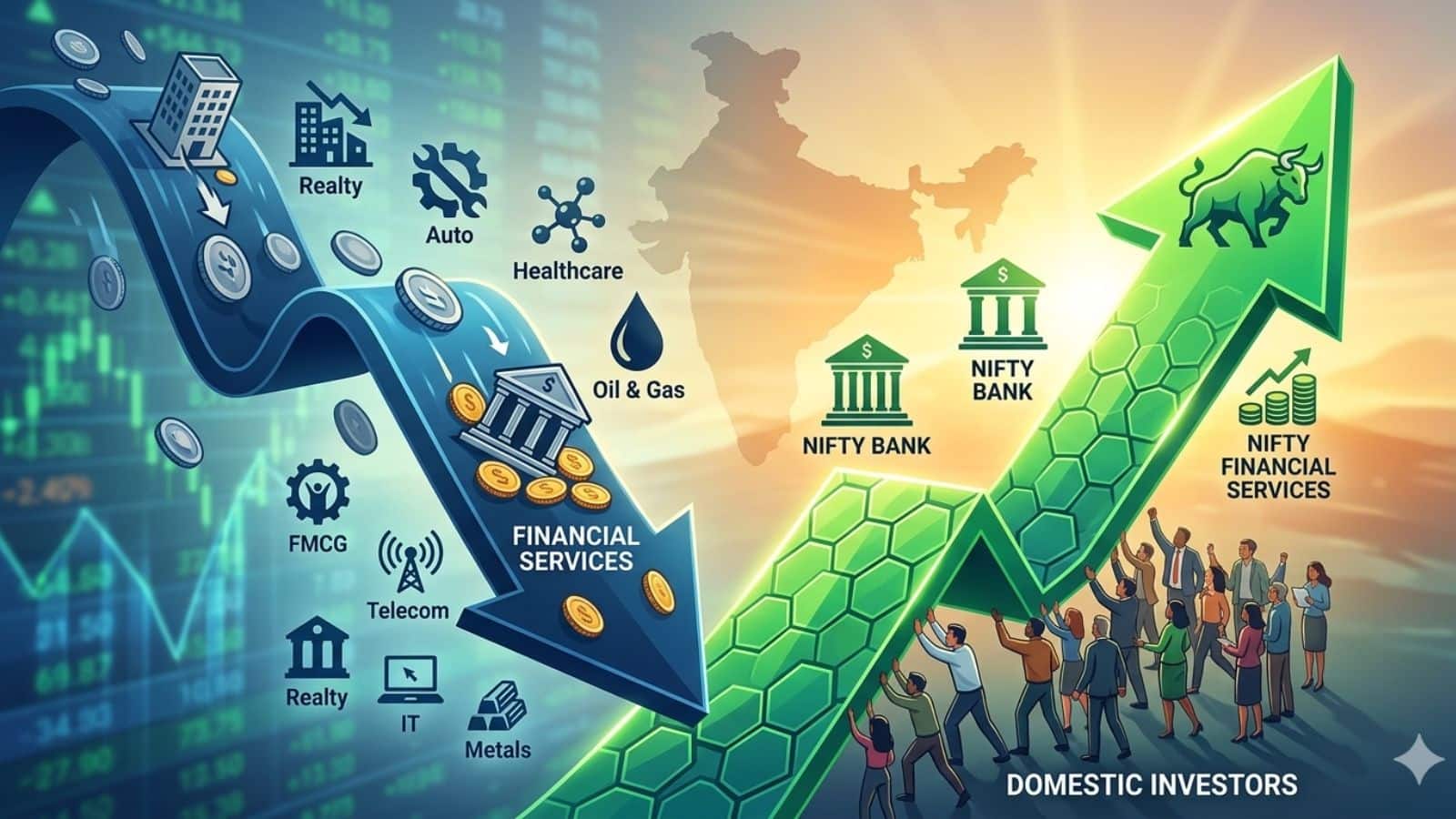 नहीं थम रहा FIIs की बिकवाली का सिलसिला, अप्रैल में हुई ₹35000 करोड़ की निकासी; फिर भी शेयर बाजार ने भरी 'ऊंची उड़ान'