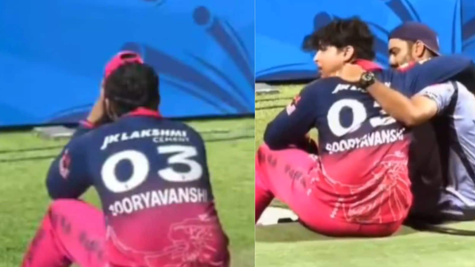 IPL 2026: केकेआर से मिली हार के बाद रोने लगे वैभव सूर्यवंशी! KKR के खिलाड़ी ने संभाला, वायरल हुआ वीडियो