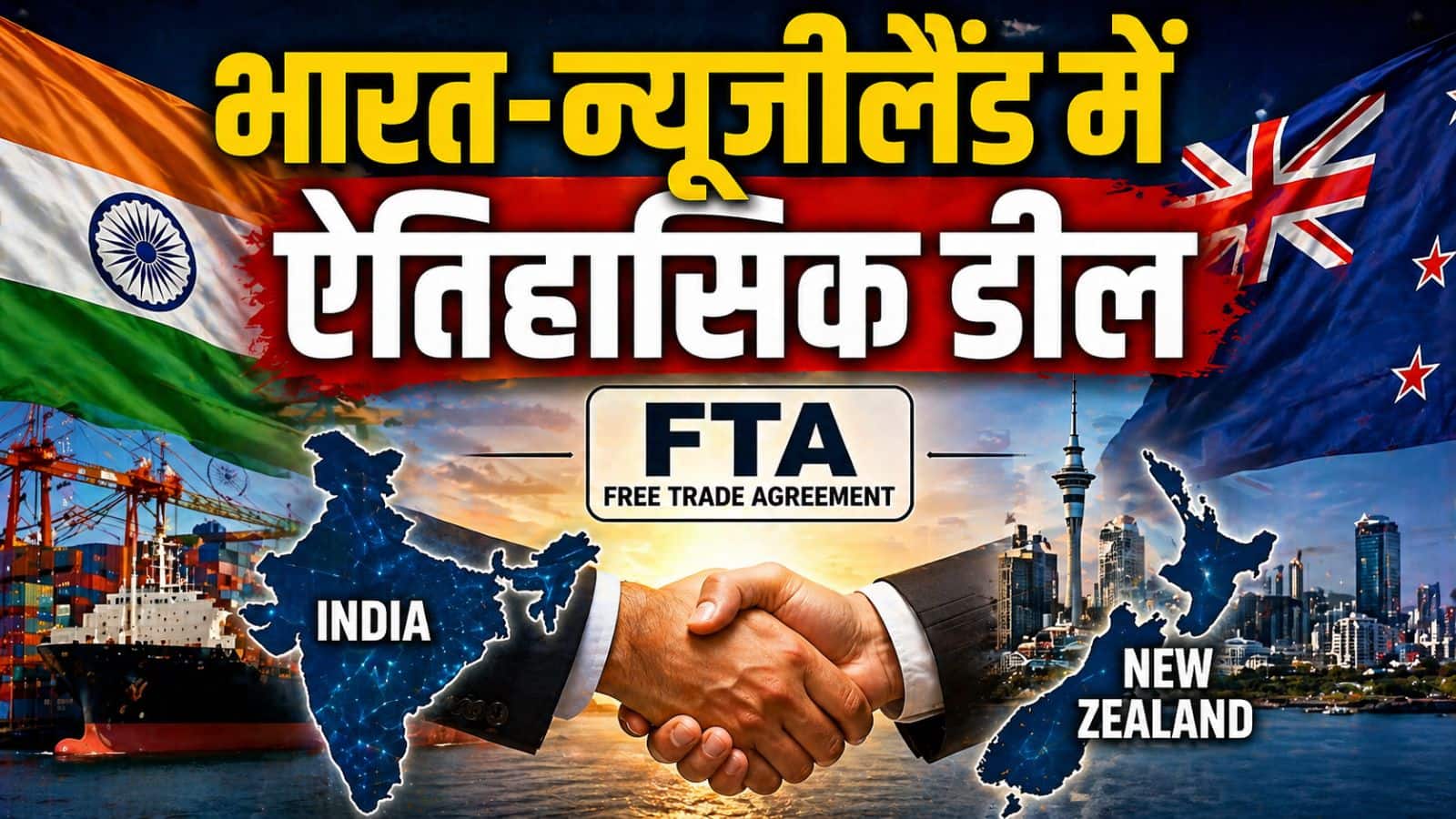 India-NZ FTA: आगरा के लेदर से लेकर आयुर्वेद तक, न्यूजीलैंड में अब दिखेगा 'मेक इन इंडिया' का दम; ₹1.6 लाख करोड़ के निवेश का 'बंपर' तोहफा!