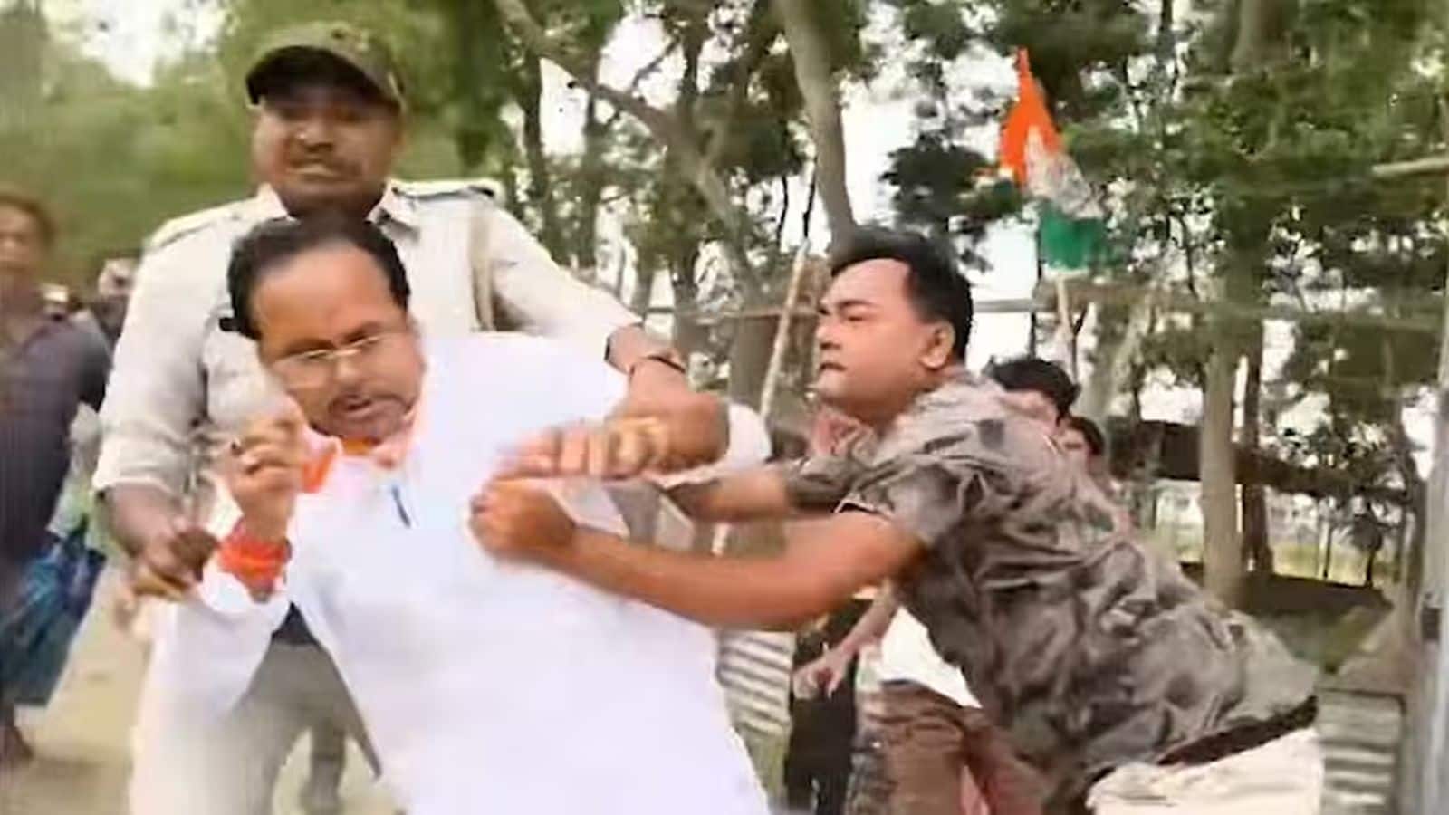 Kumarganj Violence: बंगाल के कुमारगंज में BJP उम्मीदवार शुभेंदु सरकार पर जानलेवा हमला! TMC कार्यकर्ताओं ने की मारपीट, भागकर बचाई जान