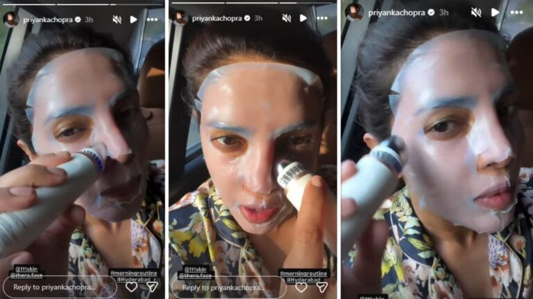 Priyanka Chopra: हैदराबाद में वाराणसी की शूटिंग कर रहीं प्रियंका चोपड़ा, फैंस के साथ शेयर किया मॉर्निंग रूटीन