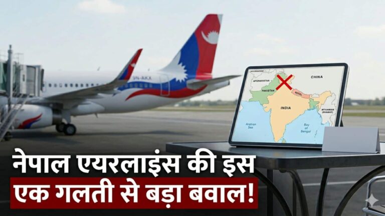 Nepal Airlines: भारत को लेकर नेपाल ने ये कैसी गलती कर दी! Nepal एयरलाइंस के इस कांड पर भयंकर बवाल