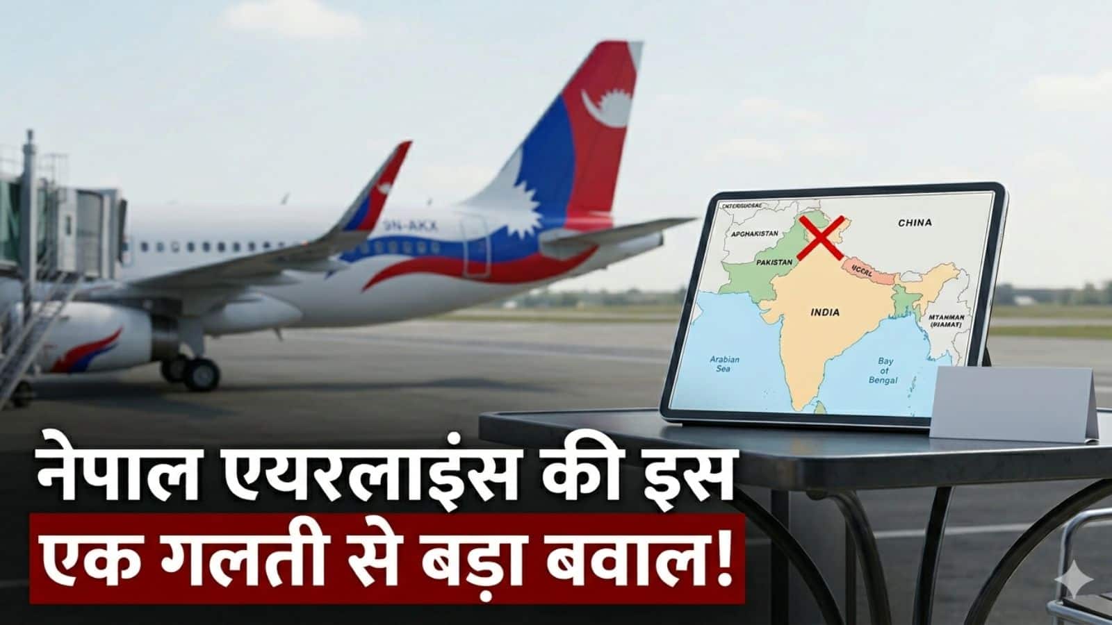 Nepal Airlines: भारत को लेकर नेपाल ने ये कैसी गलती कर दी! Nepal एयरलाइंस के इस कांड पर भयंकर बवाल