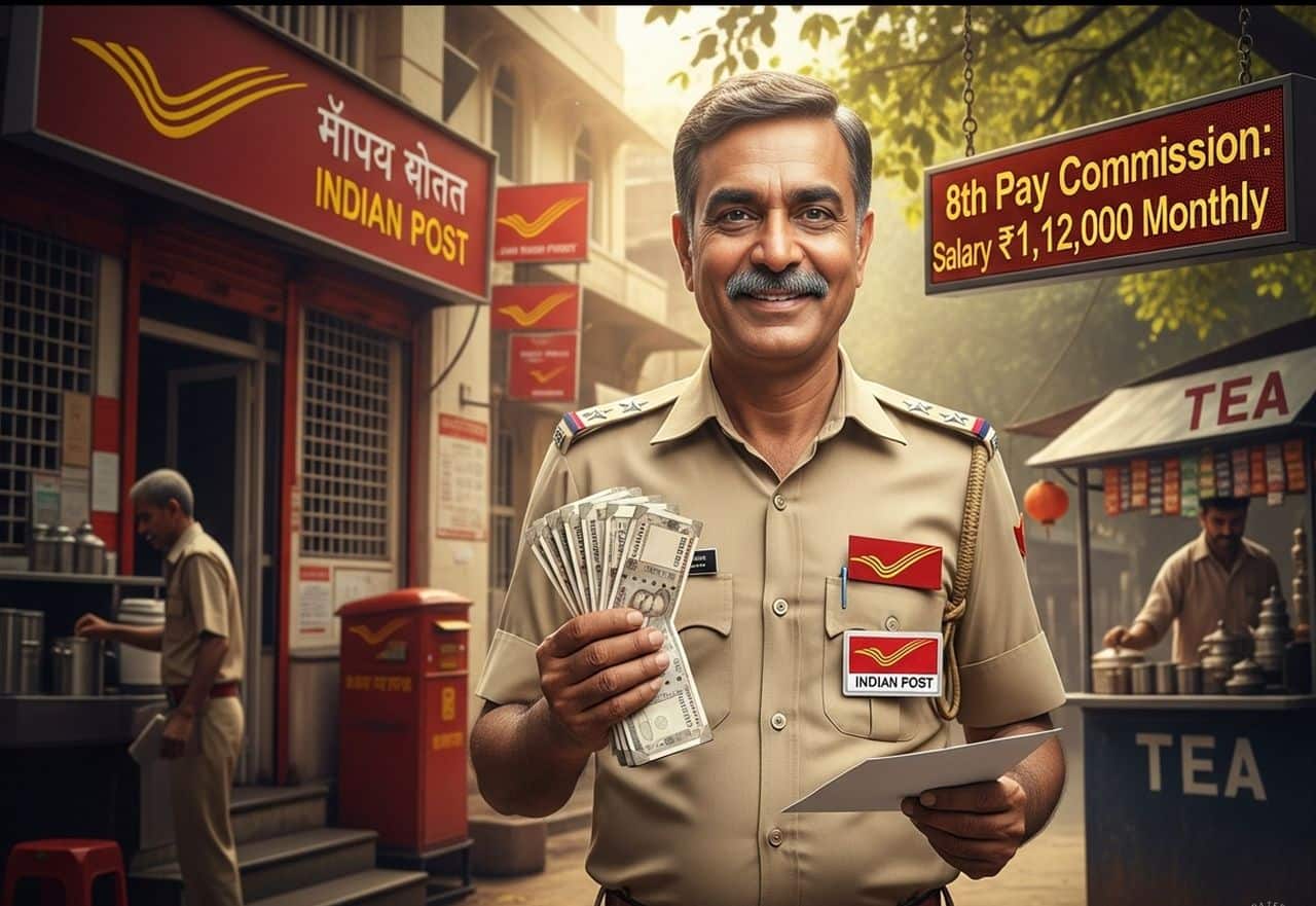 8th pay commission: अगर सरकार ने दी हरी झंडी, तो पोस्टमैन की सैलरी होगी 1,12,000 रुपये मंथली