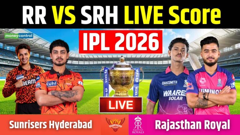 RR vs SRH IPL 2026 Match Live Score: एक तरफ वैभव सूर्यवंशी तो दूसरी ओर अभिषेक शर्मा...होगी रोमांचक टक्कर