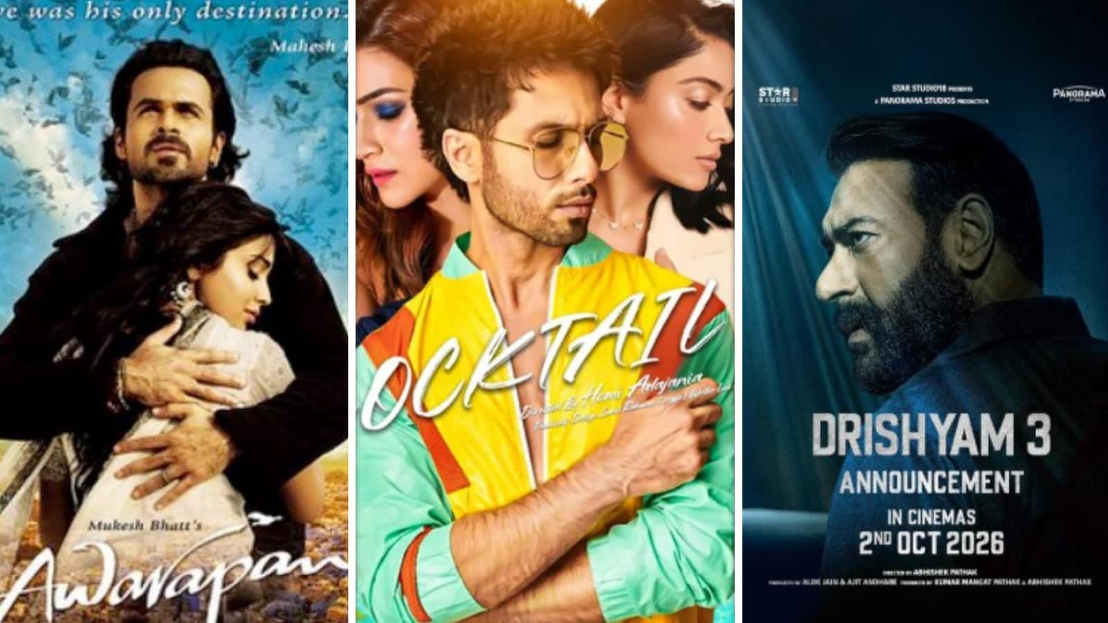 Sequels Releasing In 2026: 'कॉकटेल 2' से 'दृश्यम 3' तक, 2026 में ये सीक्वल सिनेमाघरों में काटेंगे गदर