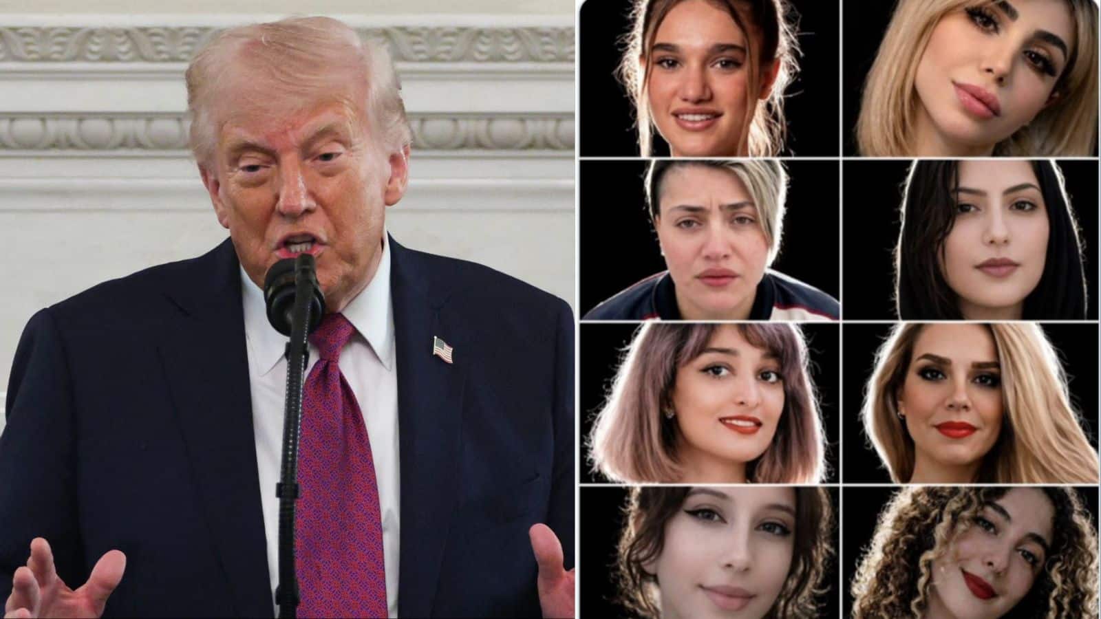 'इन्हें चोट मत पहुंचना...', ट्रंप ने ईरान से लगाई 8 महिलाओं की सलामती की गुहार; जानिए आखिर कौन है वो?