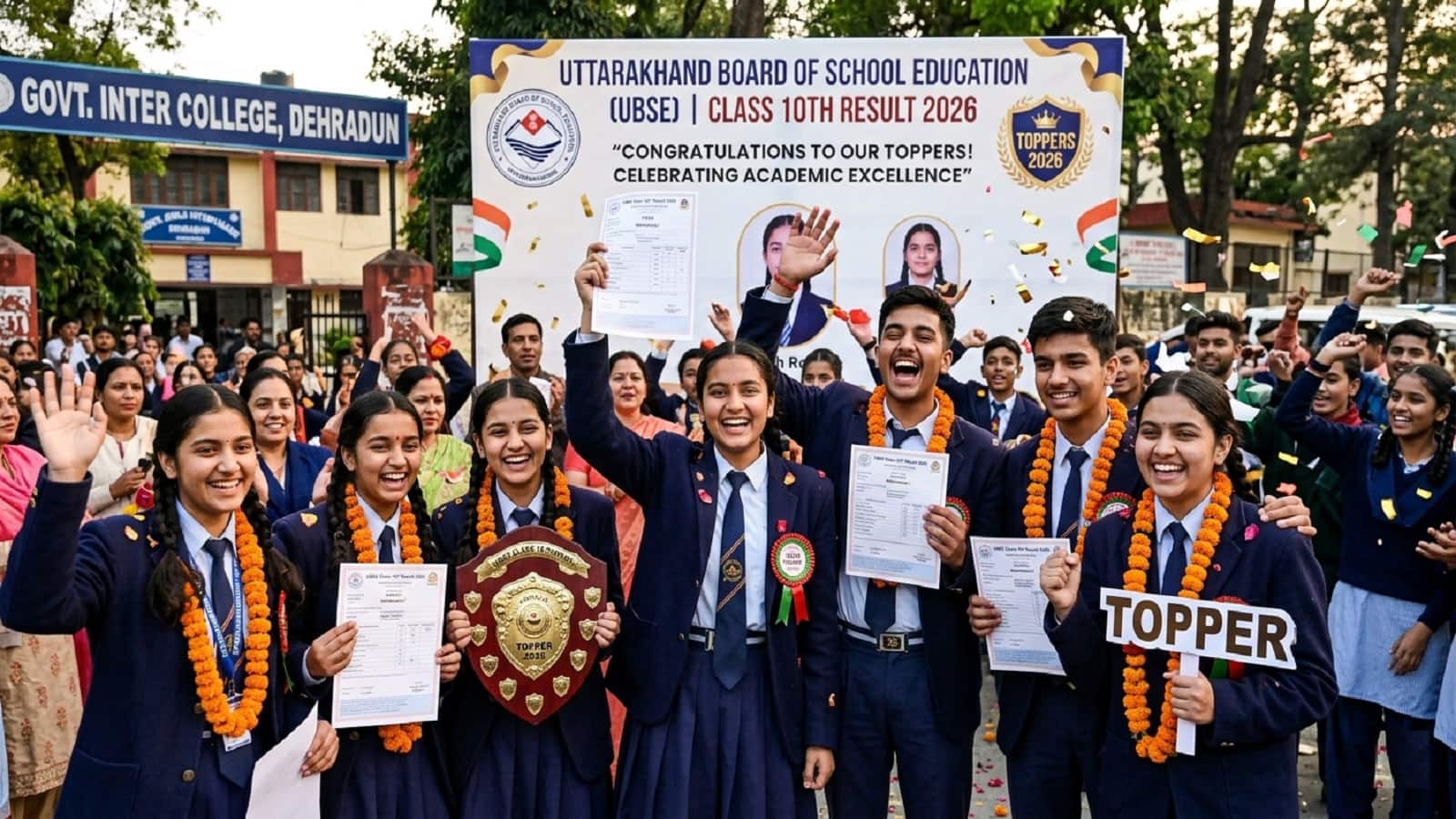 UK Board 10th Toppers List 2026: 10वीं कक्षा में अक्षत के साथ ईशांत, भूमिका और योगेश बने उत्तराखंड के टॉपर, टॉप 3 छात्रों में बस 1-2 नंबरों का अंतर