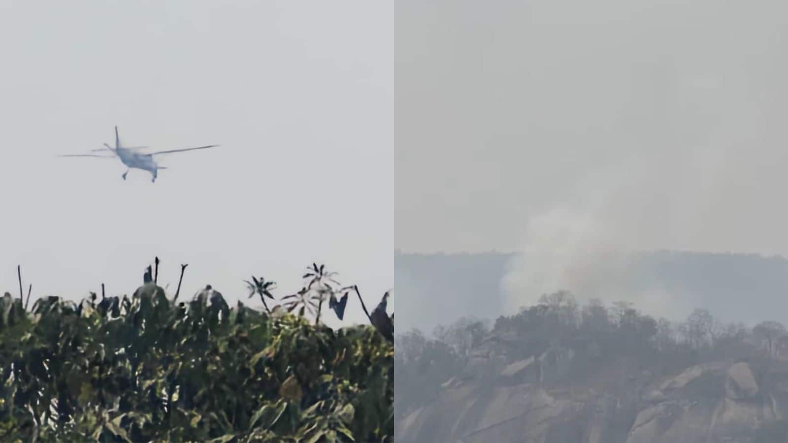 Chhattisgarh: छत्तीसगढ़ में बड़ा विमान हादसा, जशपुर की पहाड़ियों में क्रैश हुआ प्राइवेट जेट, सामने आया वीडियो
