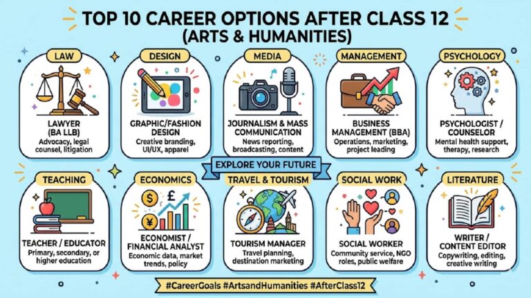 Best Arts Career Options after 12th: आर्ट्स स्ट्रीम से 12वीं करने वालों का खत्म नहीं होता करियर, ये टॉप 10 कोर्स आपके लिए हो सकते हैं सही चॉइस