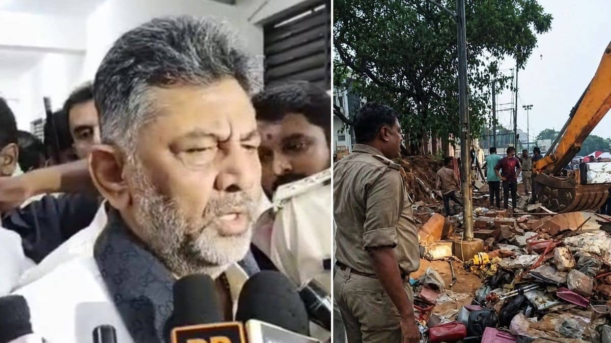 Bengaluru Tragedy: बेंगलुरु में दीवार के नीचे दफन हुई 7 जिंदगियां, घटनास्थल पर पहुंचे उपमुख्यमंत्री शिवकुमार; जांच के दिए आदेश