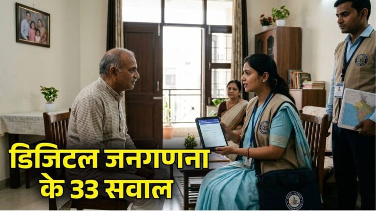 Census 2027: डिजिटल जनगणना में किन 33 सवालों से आपका होगा सामना? अगर दिया गलत जवाब तो क्या होगी कार्रवाई