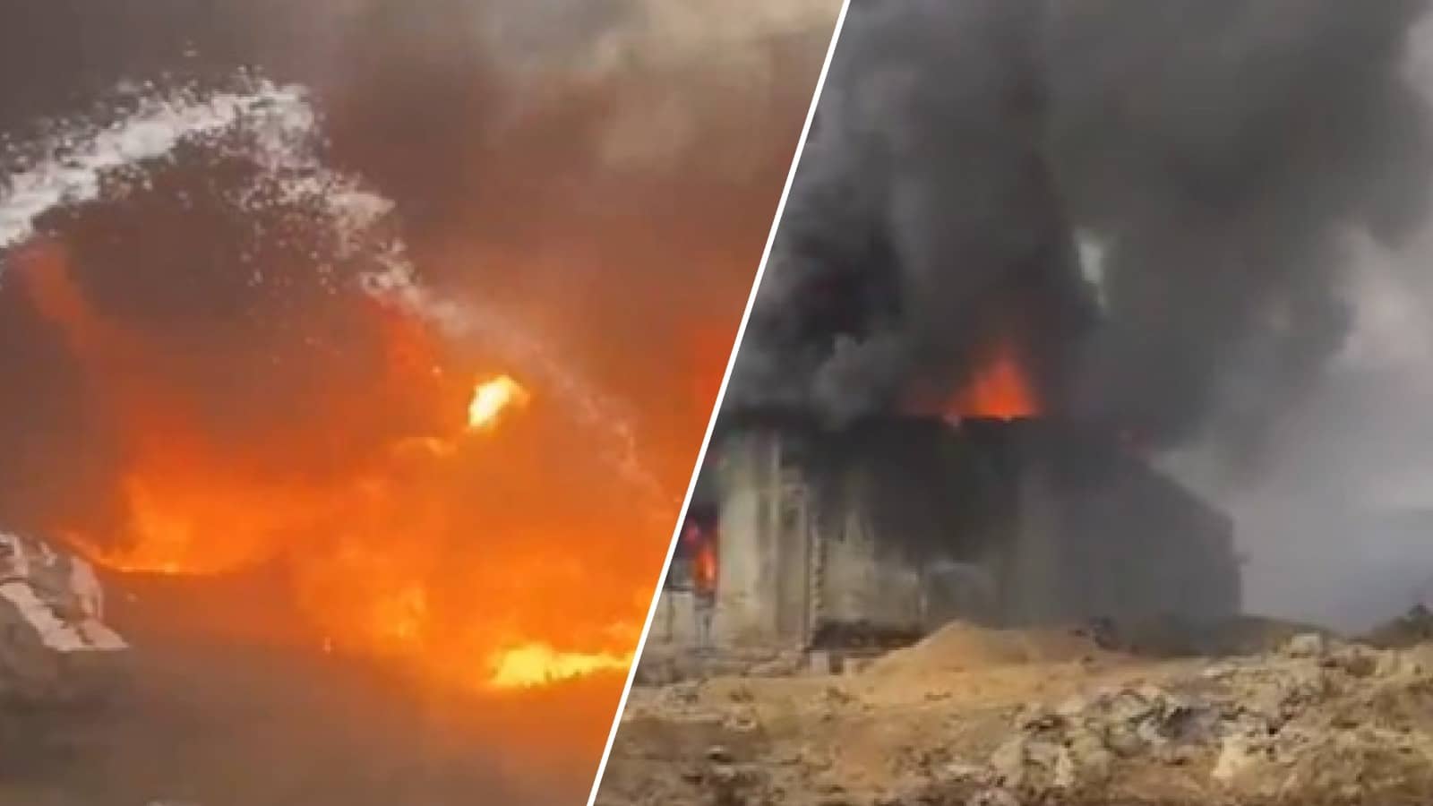 Maharastra: भिवंडी में कैमिकल फैक्ट्री और तेल गोदाम में लगी भीषण आग, आसमान में ऊंची-ऊंची लपटें देख घबराए लोग, मची अफरा-तफरी-VIDEO