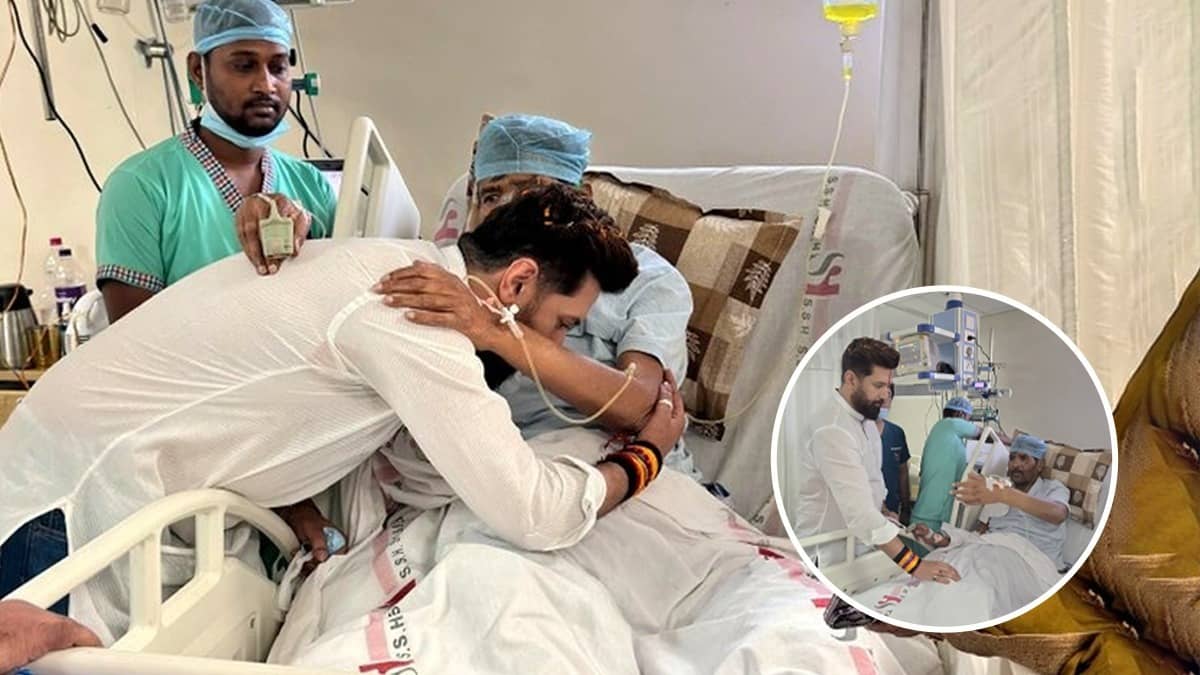 Bihar: 'मिट गई दूरियां', गिला शिकवा भूलकर चाचा पशुपति पारस से मिलने अस्पताल पहुंचे चिराग पासवान, डॉक्टरों को दिया खास दिशा-निर्देश