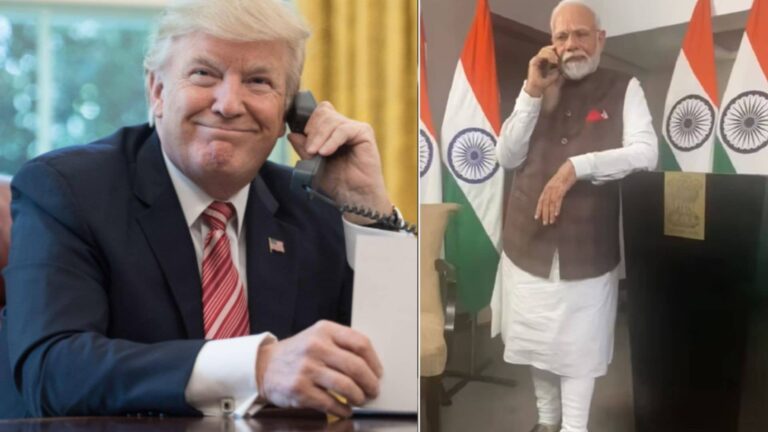 40 मिनट तक PM मोदी और डोनाल्ड ट्रंप के बीच हुई फोन पर बात, पाकिस्तान में वार्ता फेल होने के बाद बड़ा डेवलपमेंट; किन मुद्दों पर चर्चा?