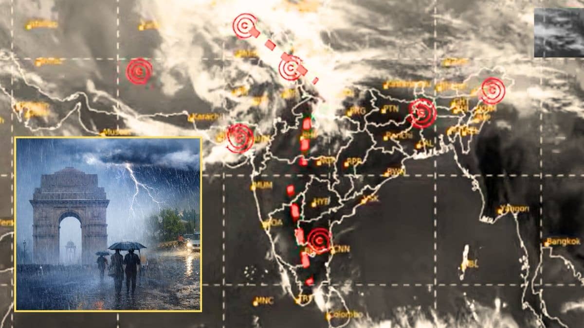 Weather: दिल्ली-NCR में बारिश और ओले गिरने का अलर्ट, IMD ने 9 राज्यों में आंधी-तूफान की चेतावनी जारी की; जानें आपके शहर में कैसा रहेगा मौसम