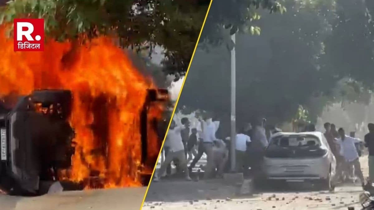 नोएडा हिंसक प्रदर्शन में पाक कनेक्शन? पुलिस की गाड़ियां जलाई, CM योगी और DM मेधा रूपम का सख्त एक्शन