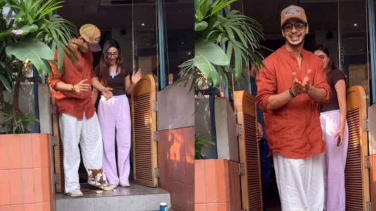 Ishaan Khatter Oops Moment:  इसे रहने दे न भाई...., पैप के सामने हाथ जोड़ ईशान खट्टर ने की रिक्वेस्ट