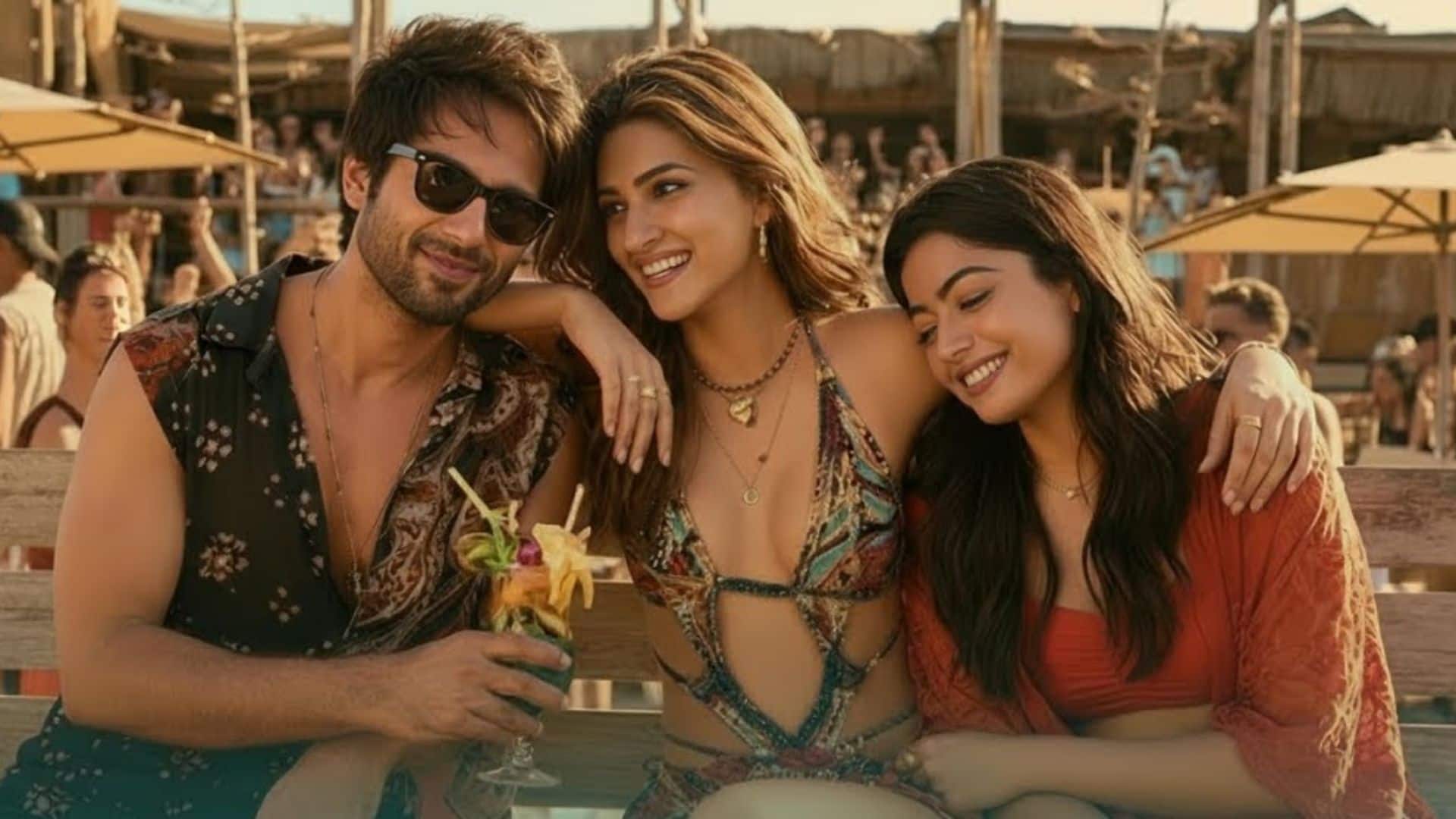 Cocktail 2: 'कॉकटेल 2' का पहला धमाका, 'जब तलक' गाने में दिखी शाहिद, कृति और रश्मिका की सिजलिंग केमिस्ट्री