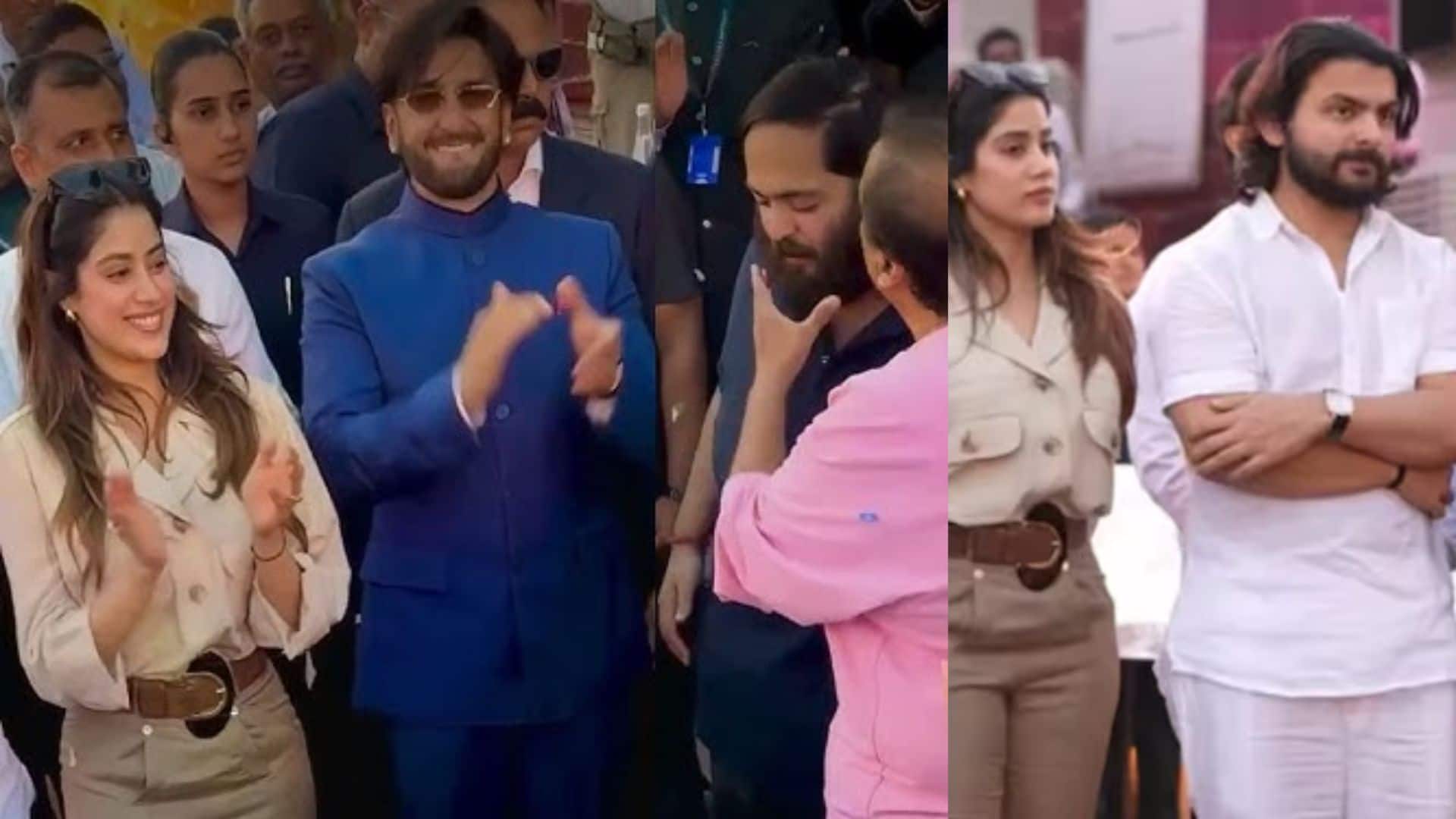 Janhvi Kapoor: अनंत अंबानी के 31वें जन्मदिन पर जाह्नवी कपूर का 'सफारी' अवतार, शिखर पहाड़िया के साथ जामनगर में बिखेरा जलवा