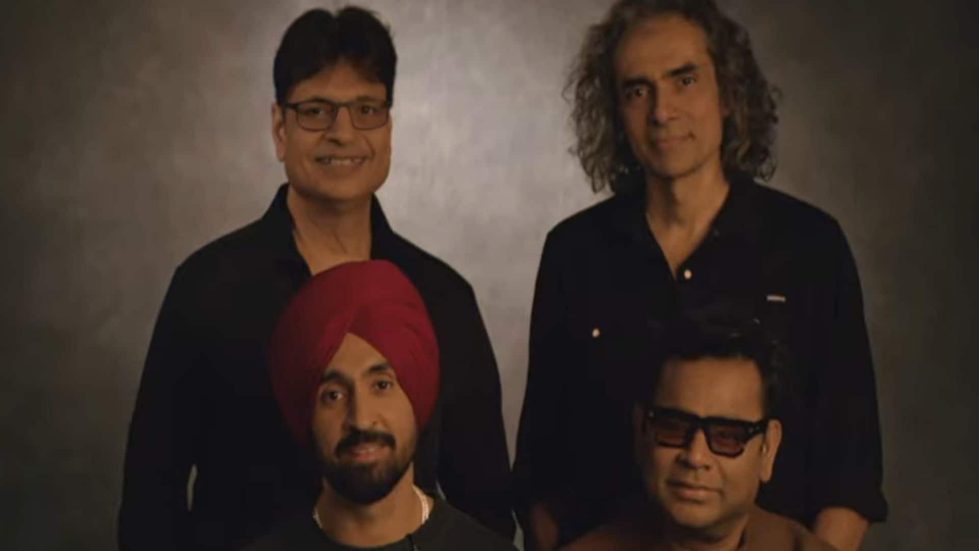 ‘Kya Kamaal Hai’ Song BTS: 'मैं वापस आऊंगा' का जादू शुरू, ए.आर. रहमान और दिलजीत दोसांझ के नए गाने 'क्या कमाल है' का BTS वीडियो वायरल