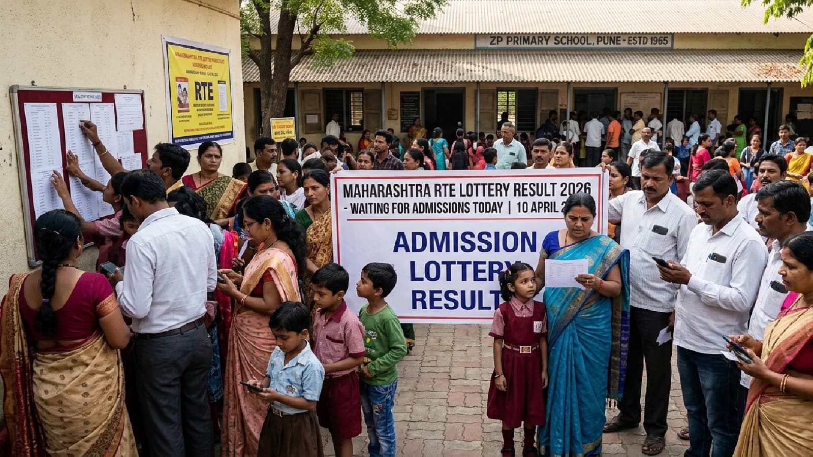Maharashtra RTE Lottery Result 2026 today: 2.5 लाख से ज्यादा छात्रों के भविष्य का आज होगा फैसला, जानें कैसे चेक करें आरटीई लॉटरी रिजल्ट में बच्चे का नाम