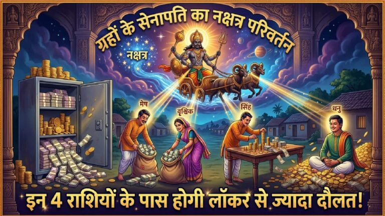 Mangal Nakshatra Gochar 2026: मंगल इन 4 राशियों का पैसे से भर देगा लॉकर, होगी इतनी कमाई, गिनना भूल जाएंगे आप