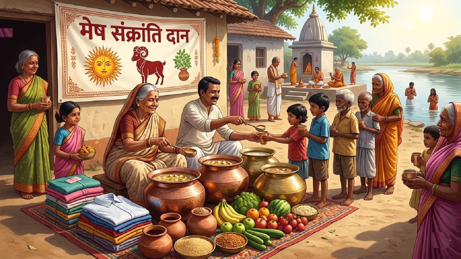 Mesha Sankranti 2026 Upay: 14 अप्रैल को होगी मेष संक्रांति, इस मुहूर्त में जरूर करें स्नान-दान दूर होंगे जीवन के हर कष्ट