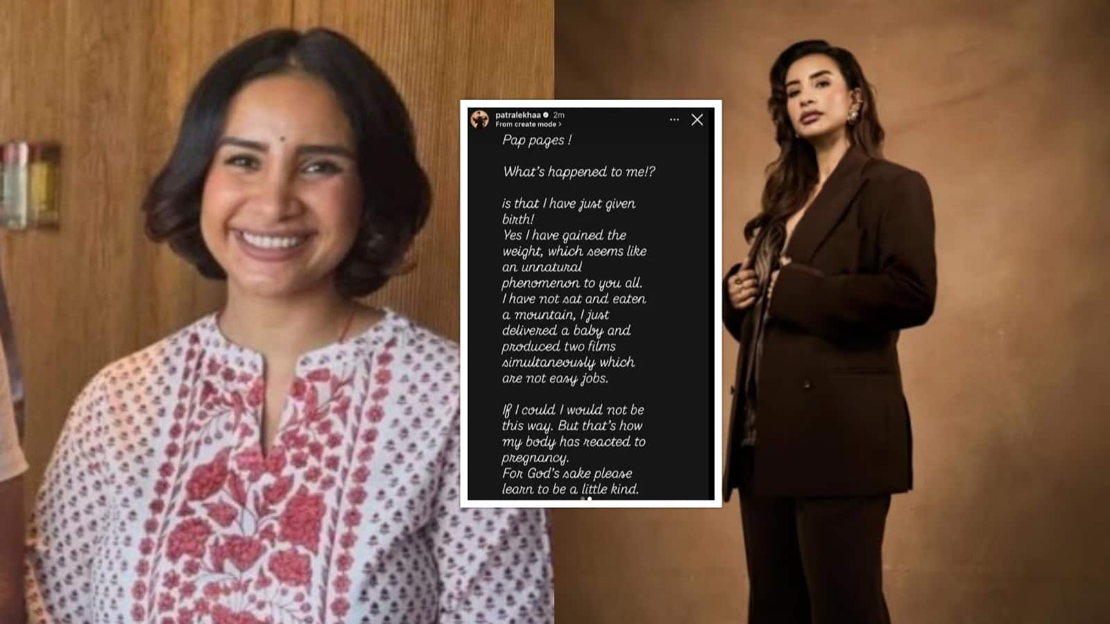 Patralekhaa: 'मैंने बेबी को जन्म देकर क्या पाप किया...', बॉडी शेमिंग का शिकार हुईं पत्रलेखा ने ट्रोलर्स को लताड़ा