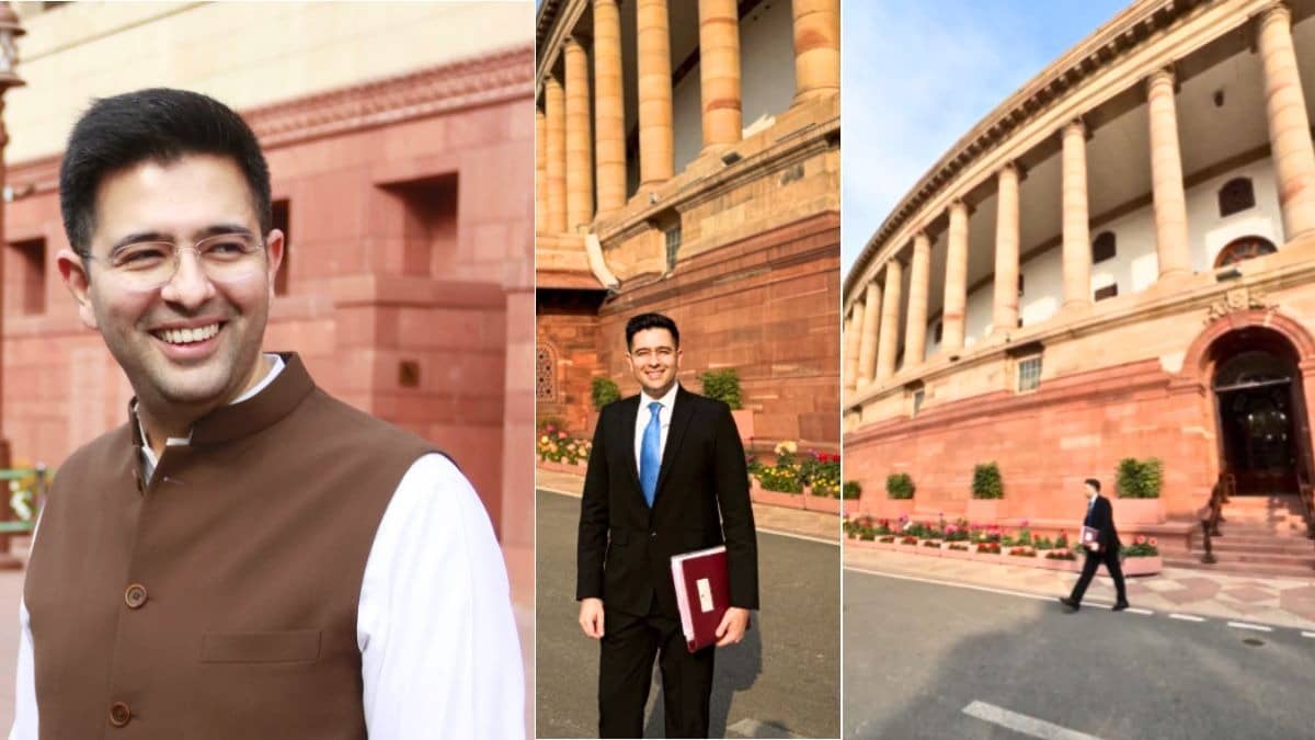 Raghav Chadha: राज्यसभा के उपनेता पद से केजरीवाल ने हटाया तो राघव चड्ढा का छलका दर्द... बिना जुबान खोले AAP की उधेड़ दी बखिया, VIDEO
