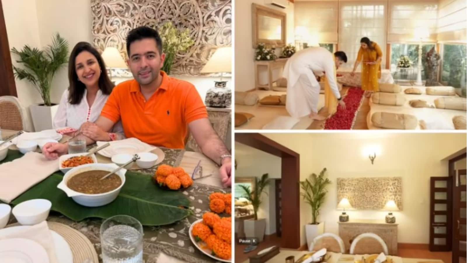 Raghav Chadha Parineeti Chopra Home: राघव चड्ढा- परिणीति चोपड़ा के दिल्ली वाले घर का इंटीरियर देख फटी रह जाएंगी आपकी आंखें, देखें तस्वीरें