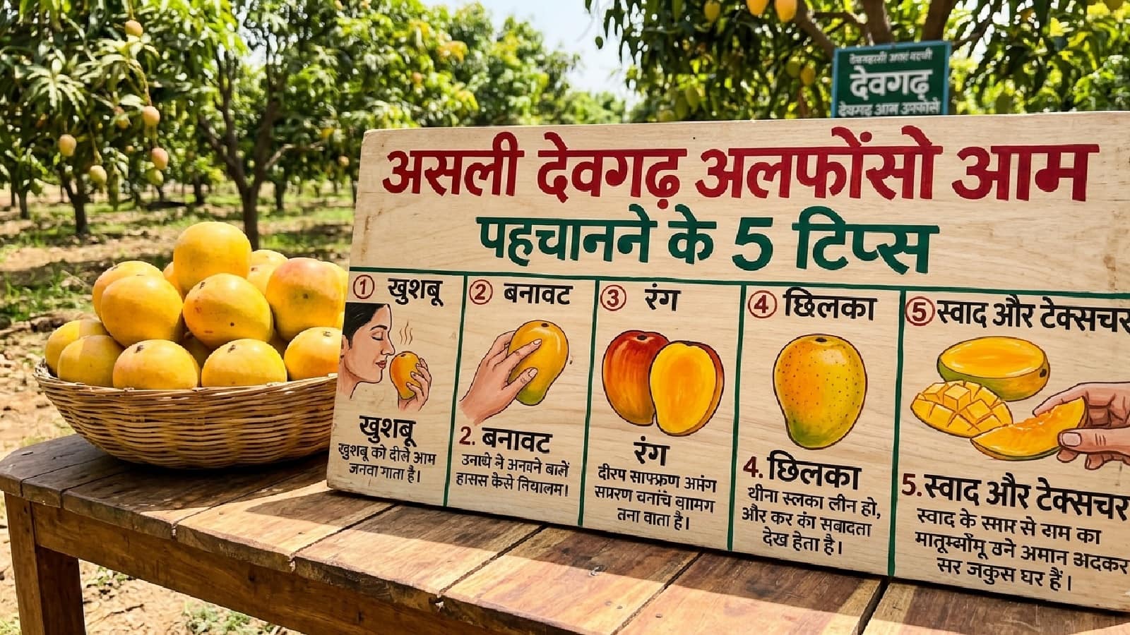Real Alphonso Mango Identify Tips: असली देवगढ़ अलफोंसो आम पहचानने में काम आएंगे ये 5 टिप्स, खरीदते समय रखें इसका ध्यान