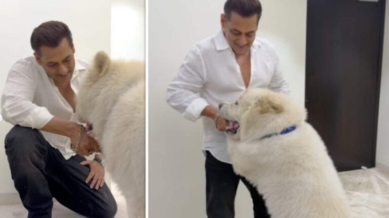 Salman Khan: अपने 'सुख' के साथ सलमान खान ने शेयर की फोटोज, पेट डॉग के दीवाने हुए फैंस