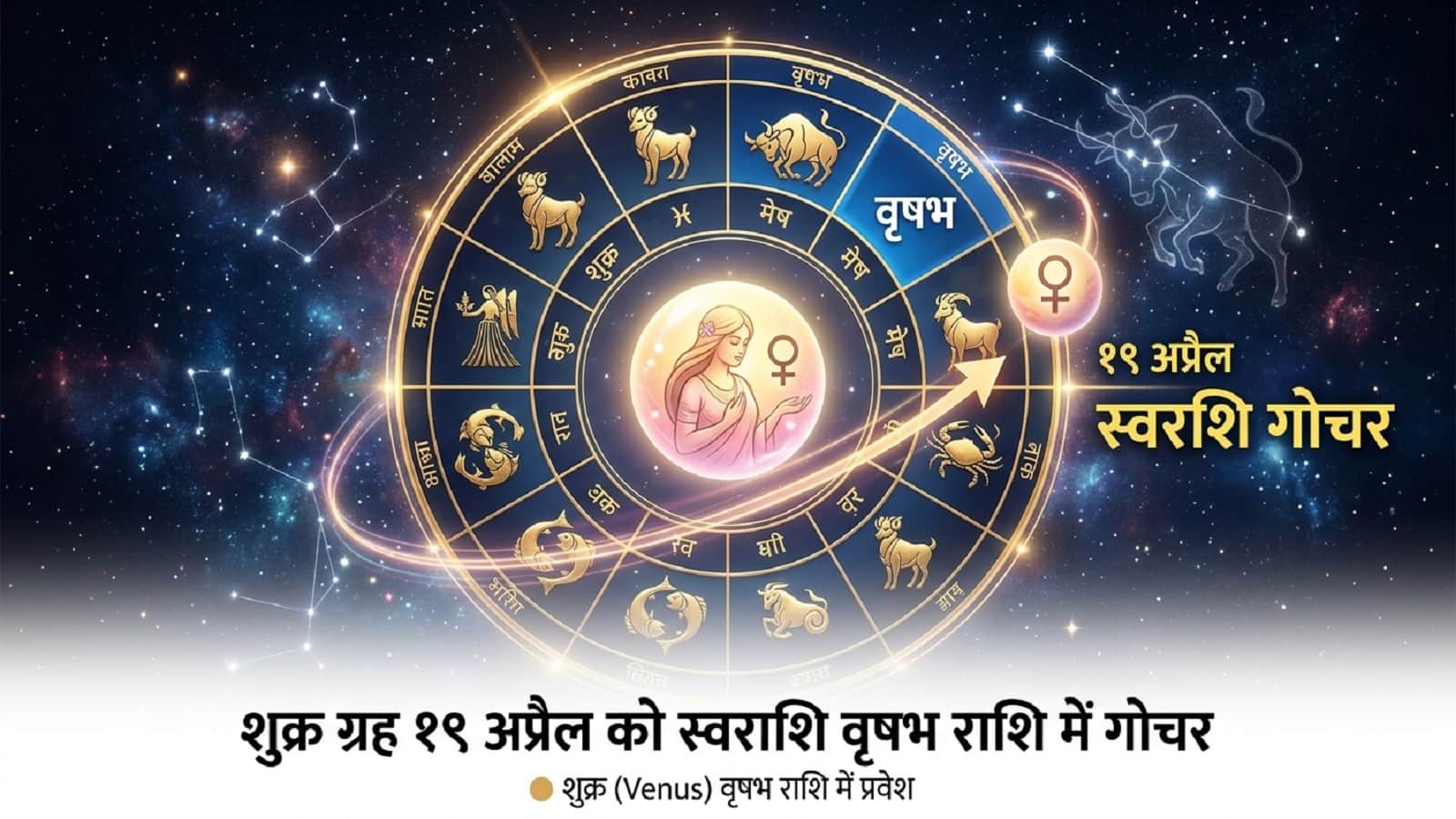 Shukra Gochar 2026: स्वराशि वृषभ में इस दिन प्रवेश कर कुंभ सहित 4 राशियों को मोटा मुनाफ कराएंगे शुक्र ग्रह, जानें कब है शुक्र का गोचर