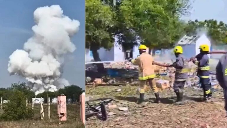 तमिलनाडु में पटाखा फैक्ट्री में जोरदार धमाका, बिल्डिंग हुई तबाह, दूर-दूर तक सुनाई दी आवाज