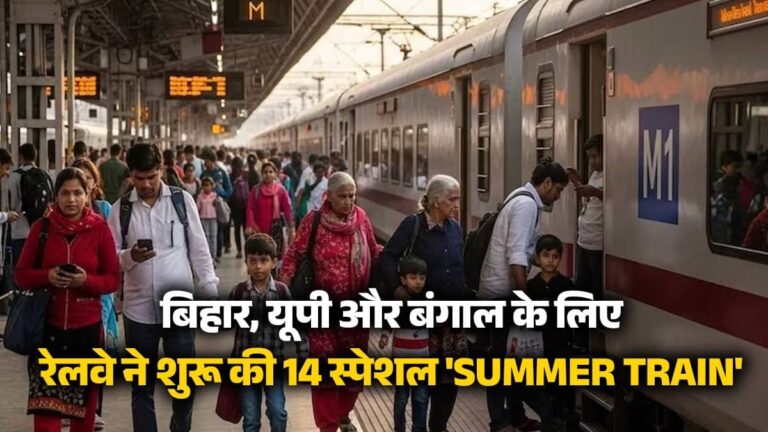 UP Bengal Bihar Summer Special Trains: गर्मी की छुट्टियों में सफर होगा आसान, बिहार, यूपी और बंगाल के लिए रेलवे ने शुरू कीं 14 स्पेशल ट्रेनें