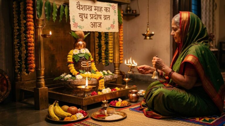 Pradosh Vrat Date 2026: वैशाख माह का पहला प्रदोष व्रत आज, जानें पूजा का मुहूर्त और बुध प्रदोष व्रत का महत्व