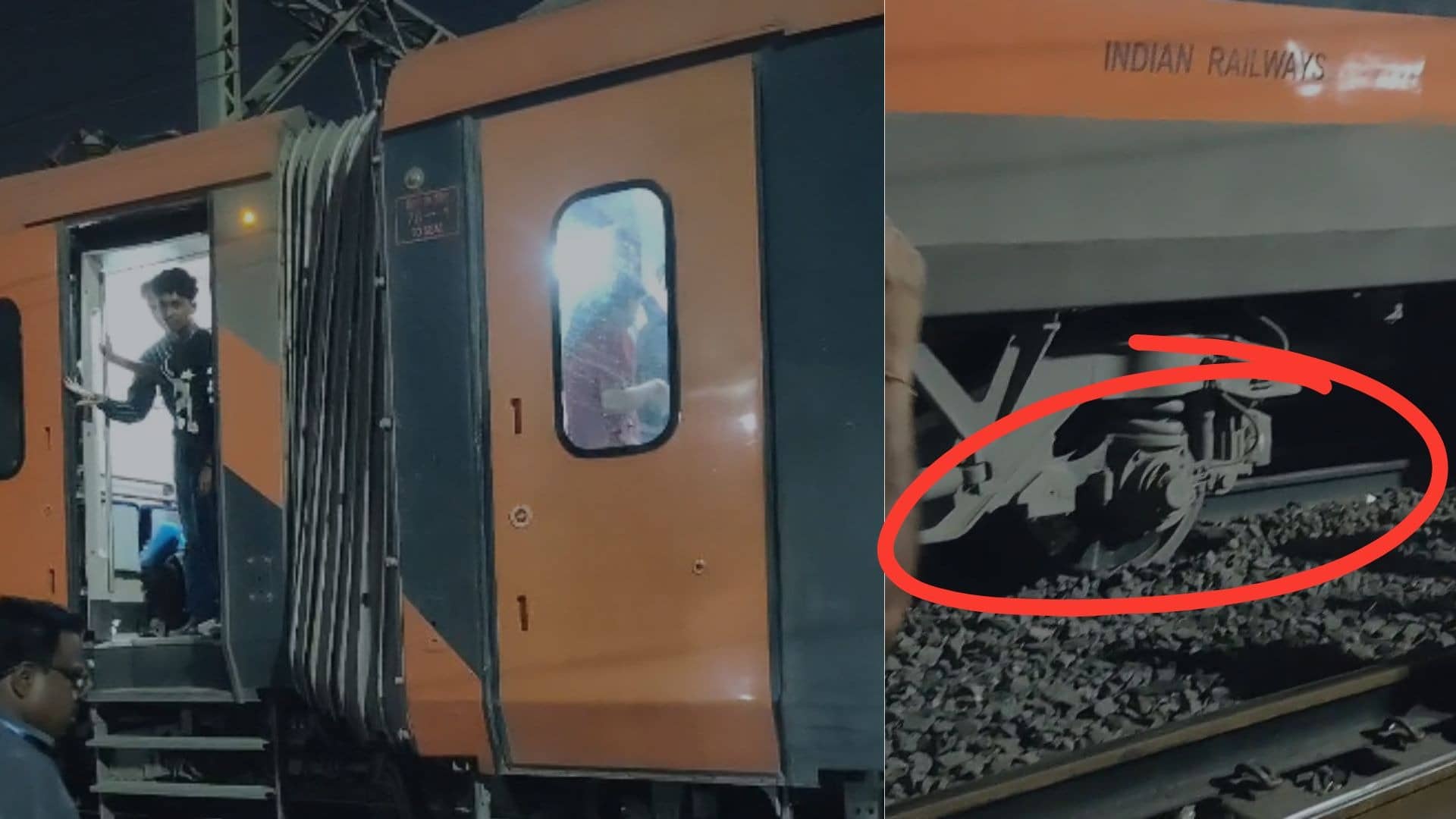 BREAKING: वंदे भारत ट्रेन की बोगी पटरी से उतरी, पुणे स्टेशन पर बड़ा हादसा टला