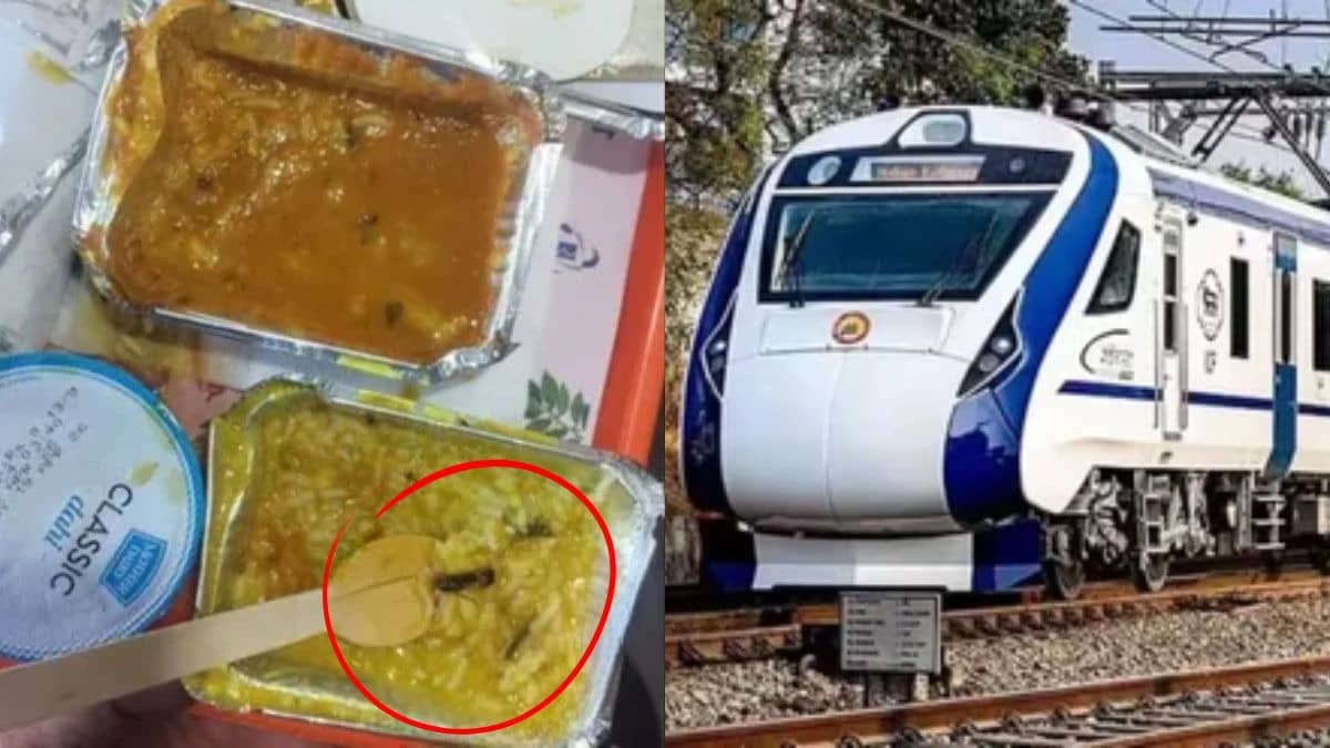 एक महीने में दूसरी बार वंदे भारत ट्रेन के खाने में मिला कीड़ा, IRCTC ने वेंडर पर ठोका 10 लाख का जुर्माना; लाइसेंस रद्द