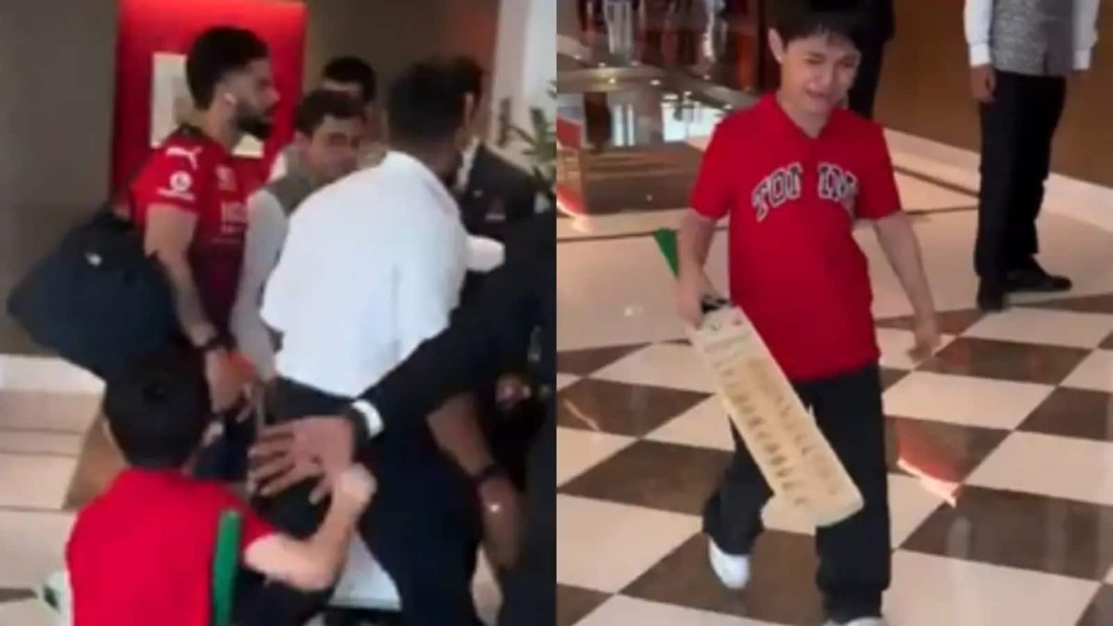 Virat Kohli Fan Video: विराट कोहली का ऑटोग्राफ न मिलने पर फूट-फूटकर रोया बच्चा, गुस्से में फेंका बैट, देखें वीडियो