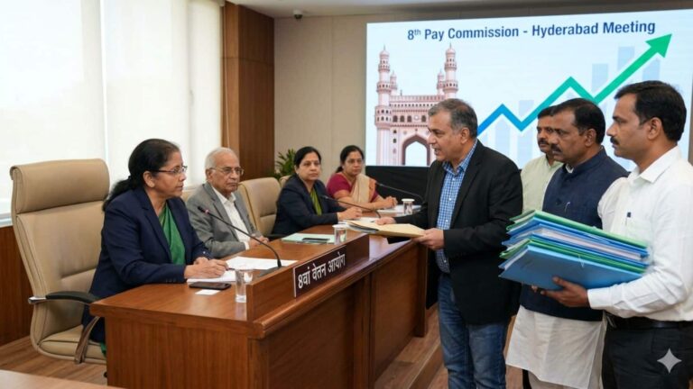 8th Pay Commission: कल से तेलंगाना के दौरे पर 8वां वेतन आयोग, सैलरी हाइक और पेंशन पर होगी सीधी बात