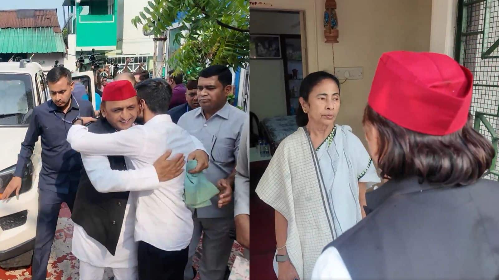 अखिलेश यादव ने पहुंचते ही अभिषेक बनर्जी को लगाया गले और फिर ममता बनर्जी से कहा- आप हारी नहीं हैं दीदी!