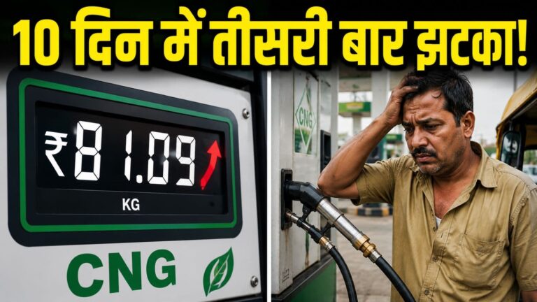 CNG Price Hike: दिल्ली-NCR वालों को लगा तगड़ा झटका! 10 दिनों में तीसरी बार बढ़े CNG के दाम; चेक करें नए रेट
