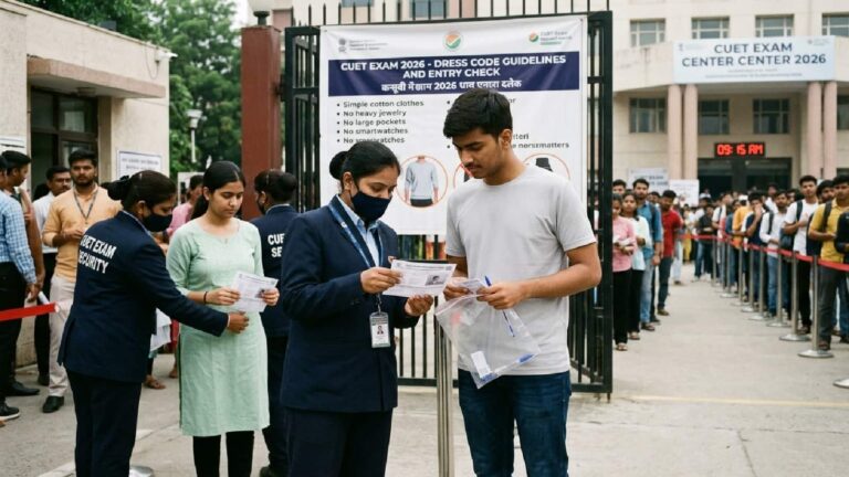 CUET UG 2026: सीयूईटी यूजी परीक्षा में पहन सकते हैं कलावा और धार्मिक चिह्न, जानें 11 मई से शुरू हो रही परीक्षा में एनटीए ने किन चीजों की दी है इजाजत